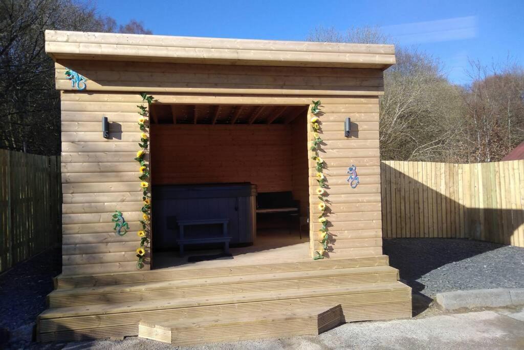The Cottage - Hot Tub - Nr Glasgow - Self Check-In كوتبريدج المظهر الخارجي الصورة